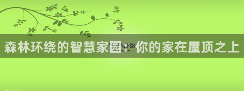 安信12级大众：森林环绕的智慧家园：你的家在屋顶之上
