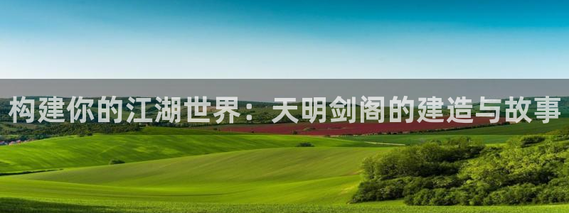 安信安翼 12账号：构建你的江湖世界：天明剑阁的建造与故事