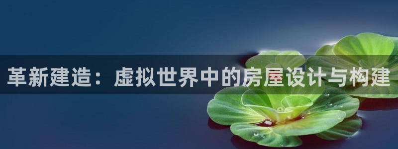 安信12娱乐：革新建造：虚拟世界中的房屋设计与构建