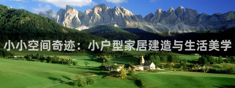 安信12娱乐注册：小小空间奇迹：小户型家居建造与生活美学